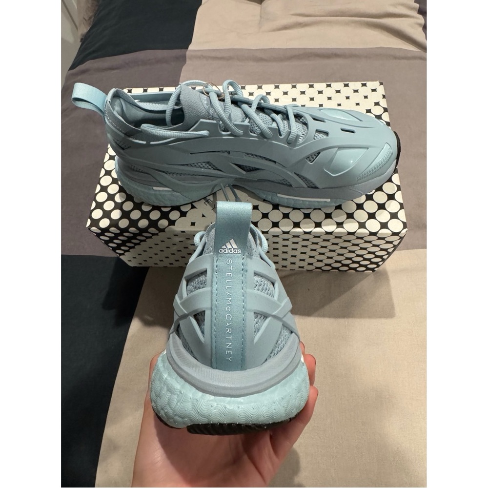 🆕 Adidas by Stella McCartney Solarglide Women’s Sneakers in “Ash Grey” (8.5) - Picture 7 of 8